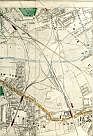 Southwark Park, East London Railway, Deptford, Grand Surrey Canal, South Eastern Railway, London Brighton & South Coast Railway, West End & Crystal Palace Railway, South Eastern Railway (Bricklayers Arms Extension), Peckham New Town, Hatcham, & New Cross